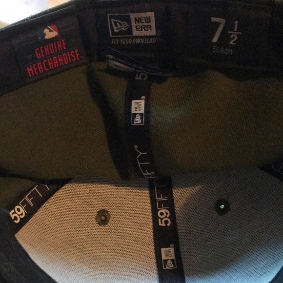 Olive green Cincinnati Reds hat - Picture 2 of 3